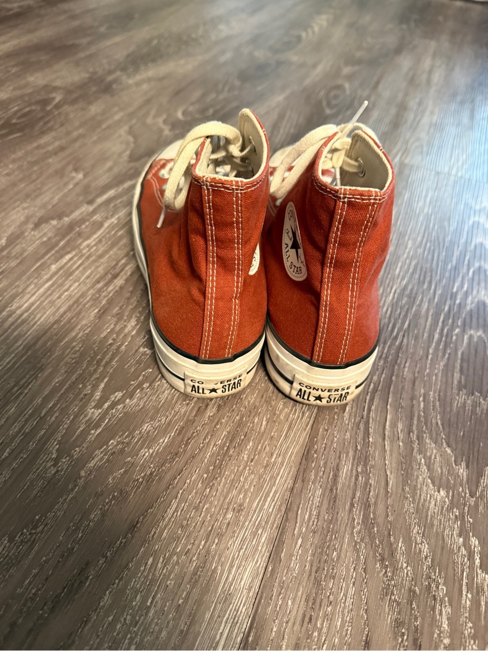 Red high top converse! - Picture 4 of 4